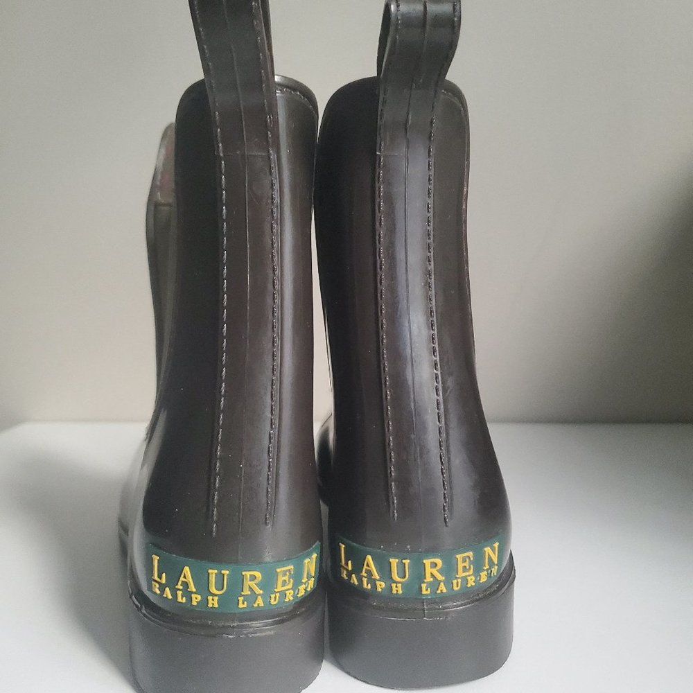 Women’s LAUREN RALPH LAUREN TALLY-BO-RAI Rain Boots Size 8